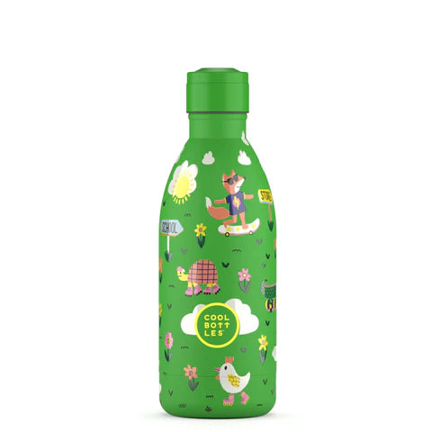 COOL BOTTLES Ανοξείδωτο παιδικό μπουκάλι Rolling Skaters 500ml
