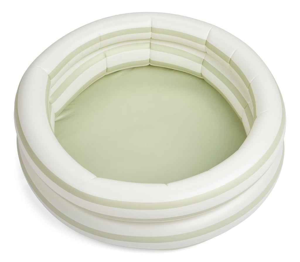 Φουσκωτή Πισίνα Liewood Leonore Stripe: Dusty mint/Creme de la creme
