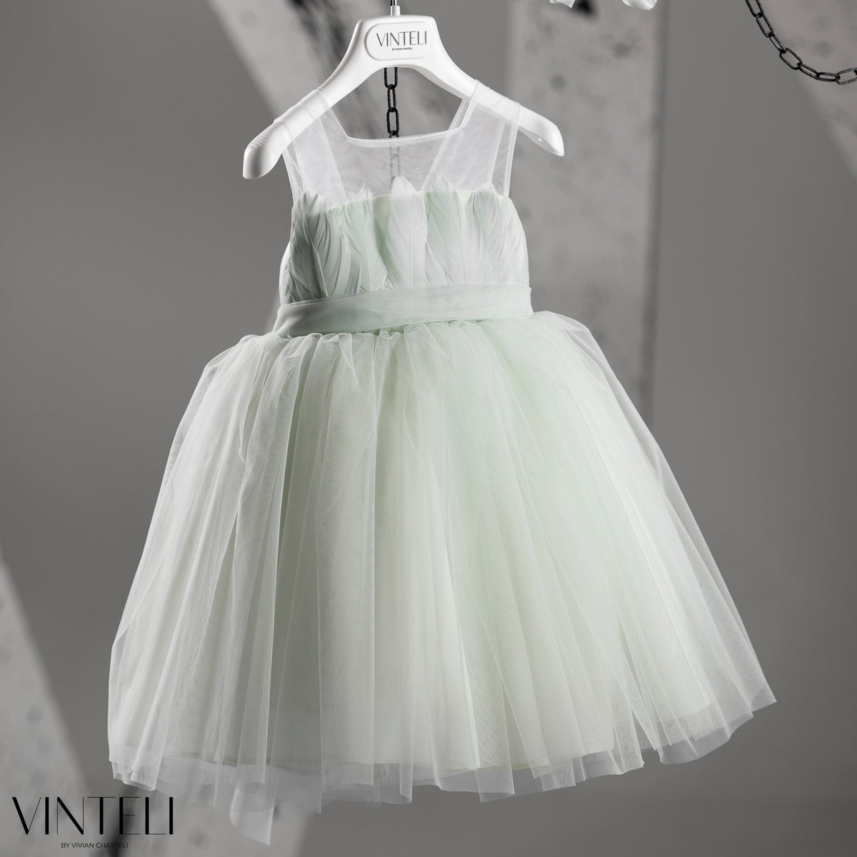 Βαπτιστικό Φόρεμα SS24 EXC6303 Vinte Li