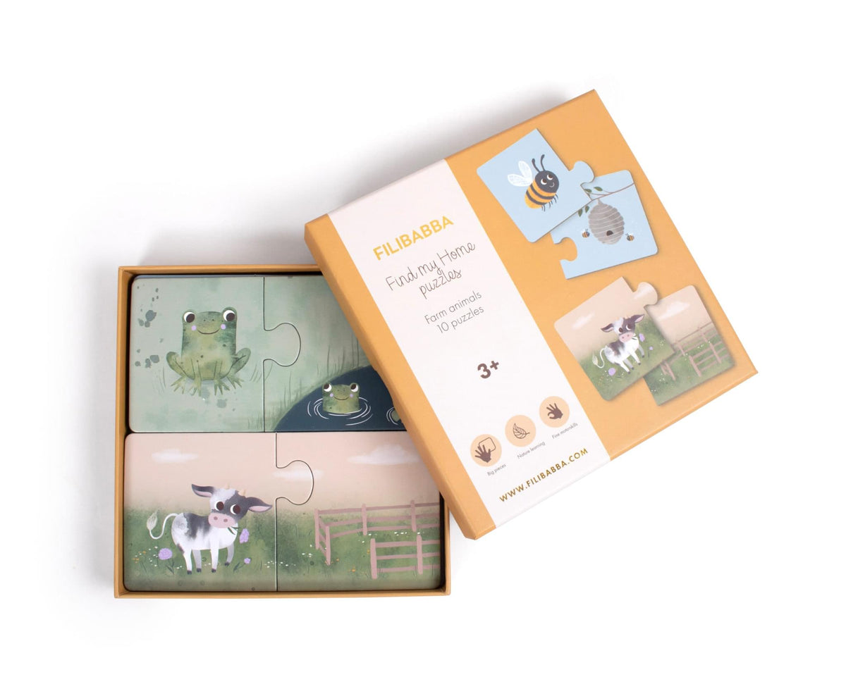 Find my Home puzzles Filibabba