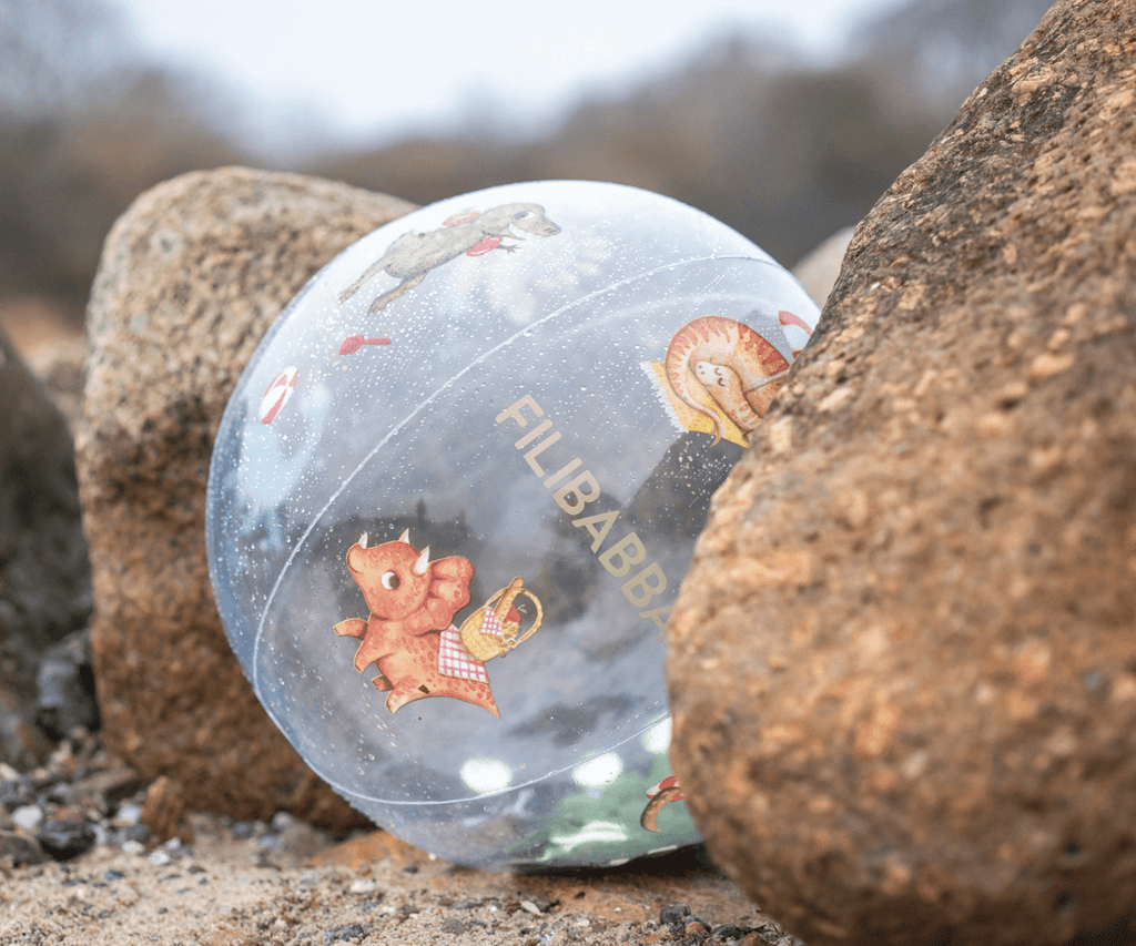 Μπάλα Θαλάσσης Filibabba Dino Beach Confetti