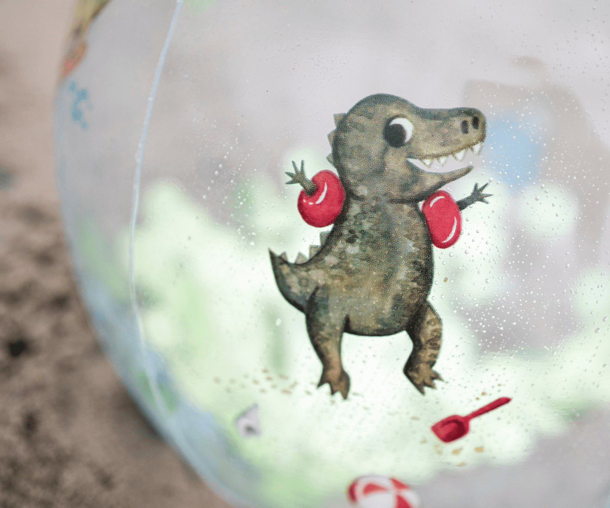 Μπάλα Θαλάσσης Filibabba Dino Beach Confetti