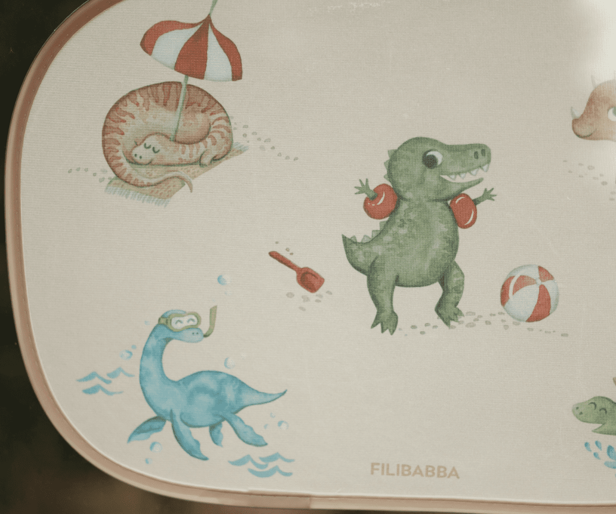 Ηλιοπροστατευτικά αυτοκινήτου Filibabba Dino Beach