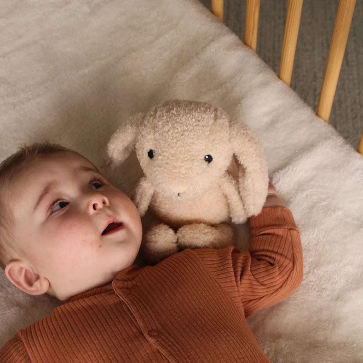 FLOW Milo plush bunny with night light (beige)
