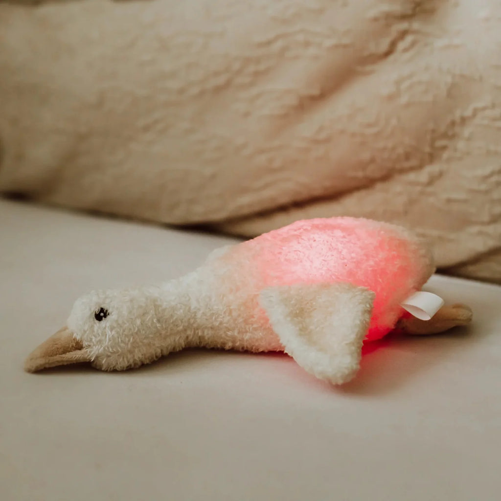 FLOW Milo plush bunny with night light (beige)