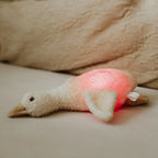 FLOW Milo plush bunny with night light (beige)