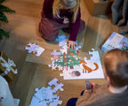 Filibabba Puzzle with 30pcs Wonderful Winter Forest Friends