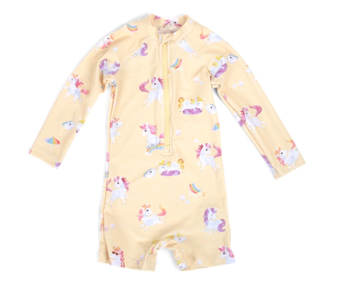 Filibabba Βρεφικό Μαγιό Villads UV Suit Unicorn Shores 80-92 (1-2 ετών)