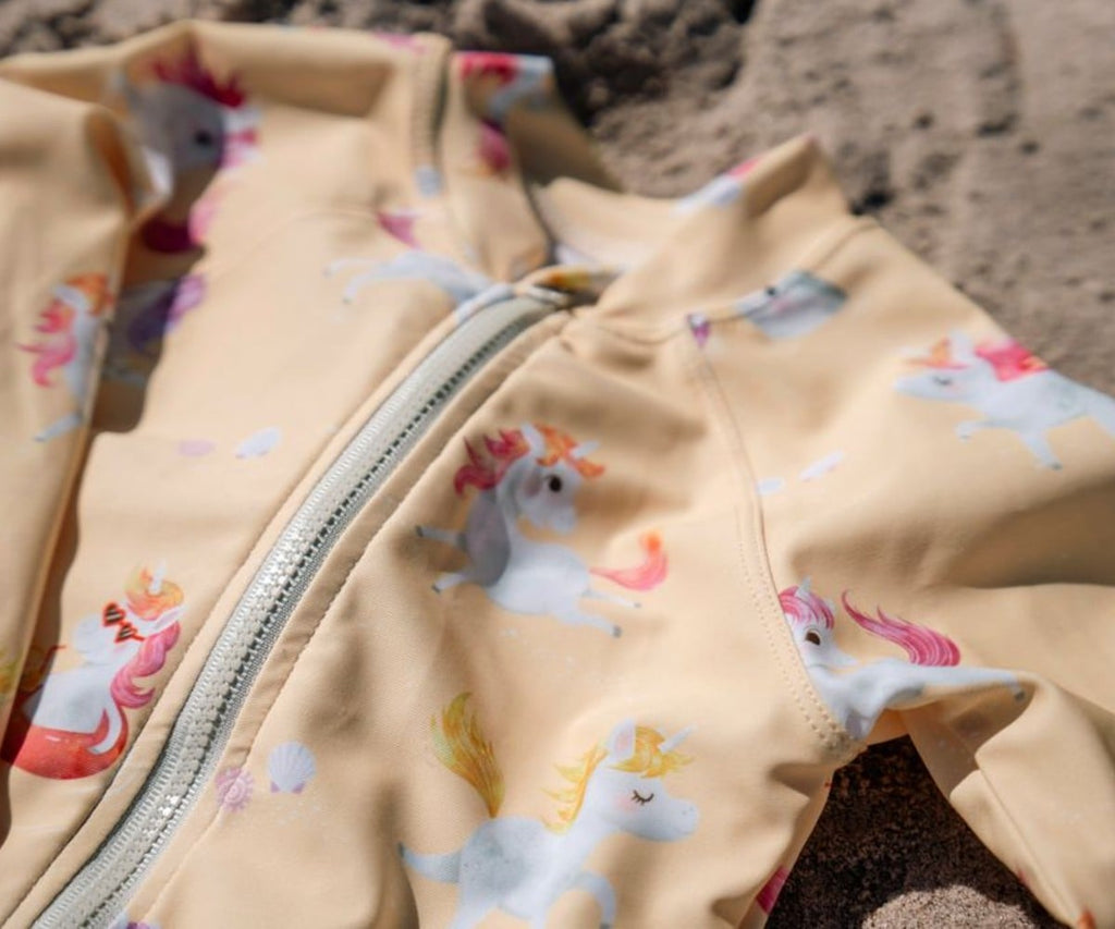 Filibabba Βρεφικό Μαγιό Villads UV Suit Unicorn Shores 80-92 (1-2 ετών)