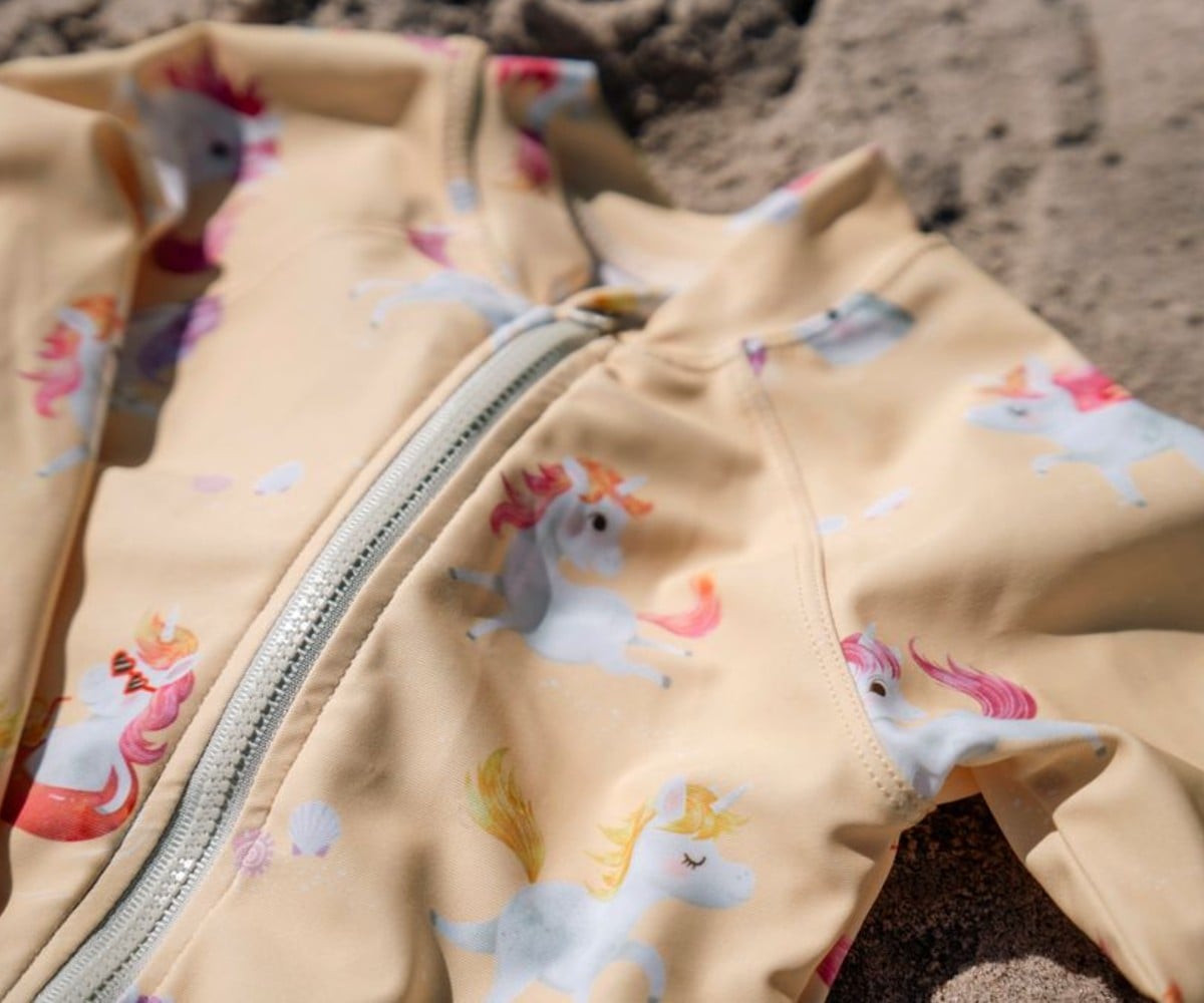 Filibabba Βρεφικό Μαγιό Villads UV Suit Unicorn Shores 80-92 (1-2 ετών)