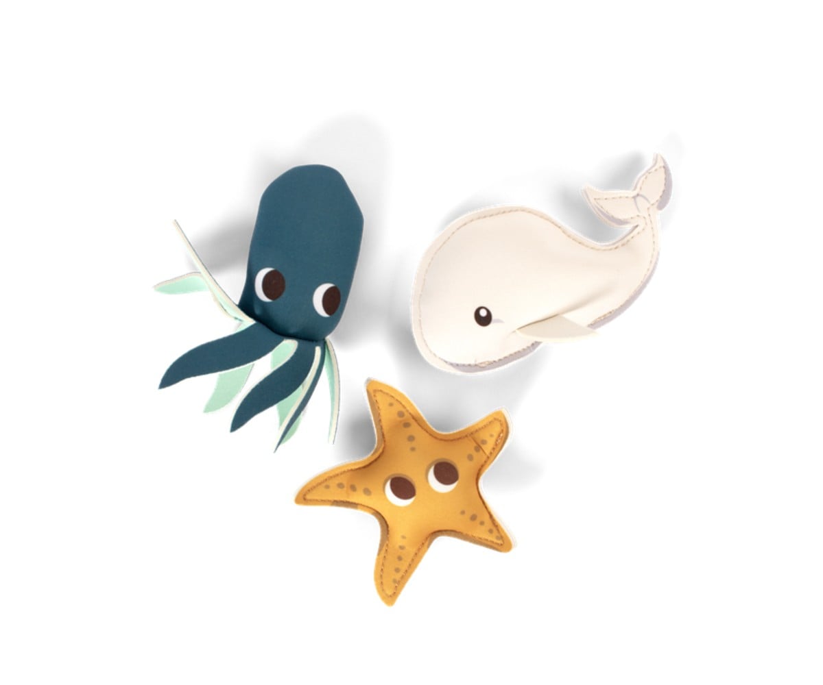 Filibabba Neoprene Bath Toys Ocean Friends