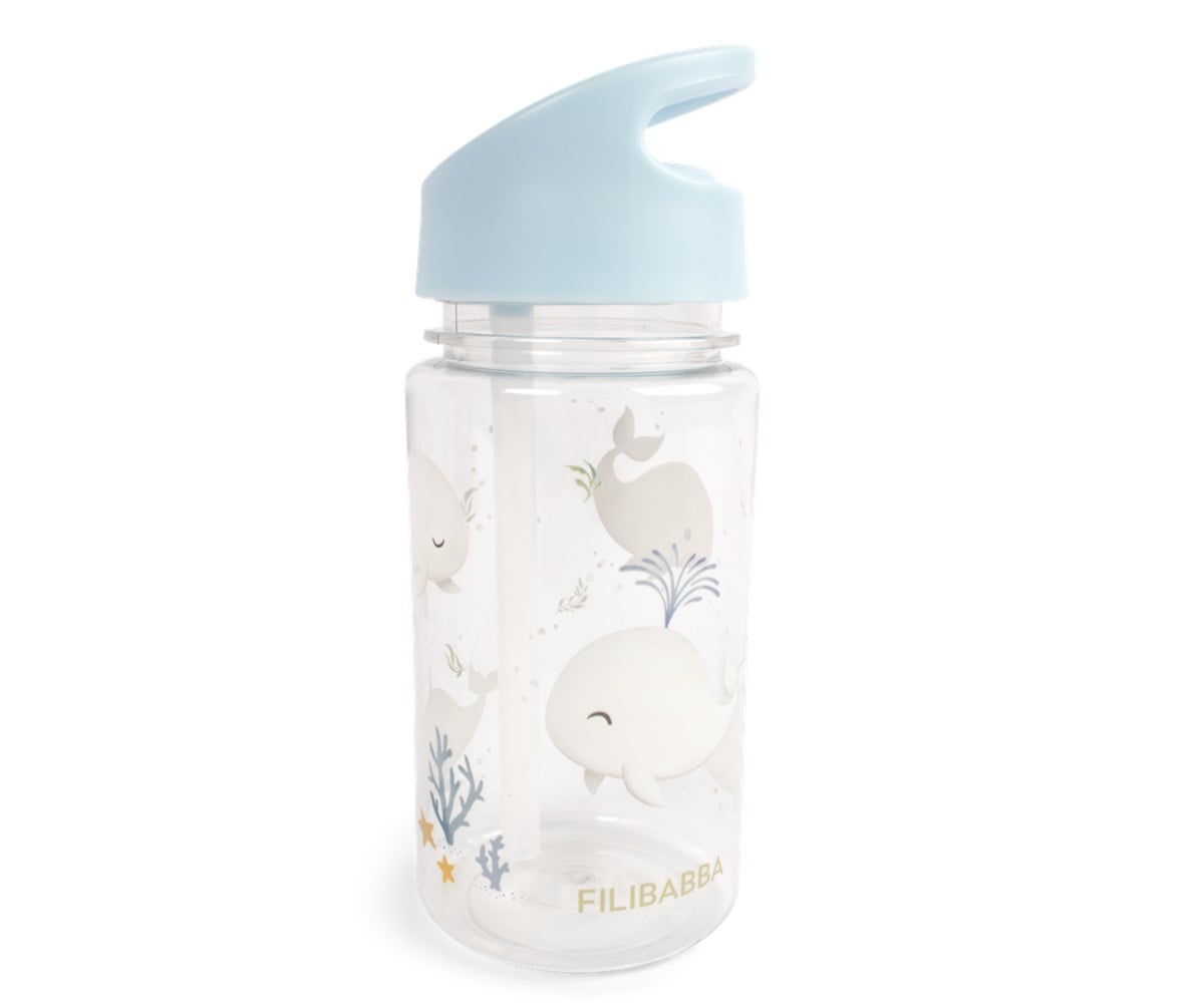 Filibabba Παγούρι 400ml Christian Whales Tales