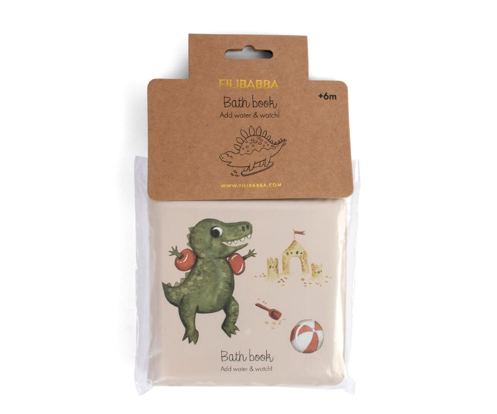 Bath Book Filibabba Dino Beach
