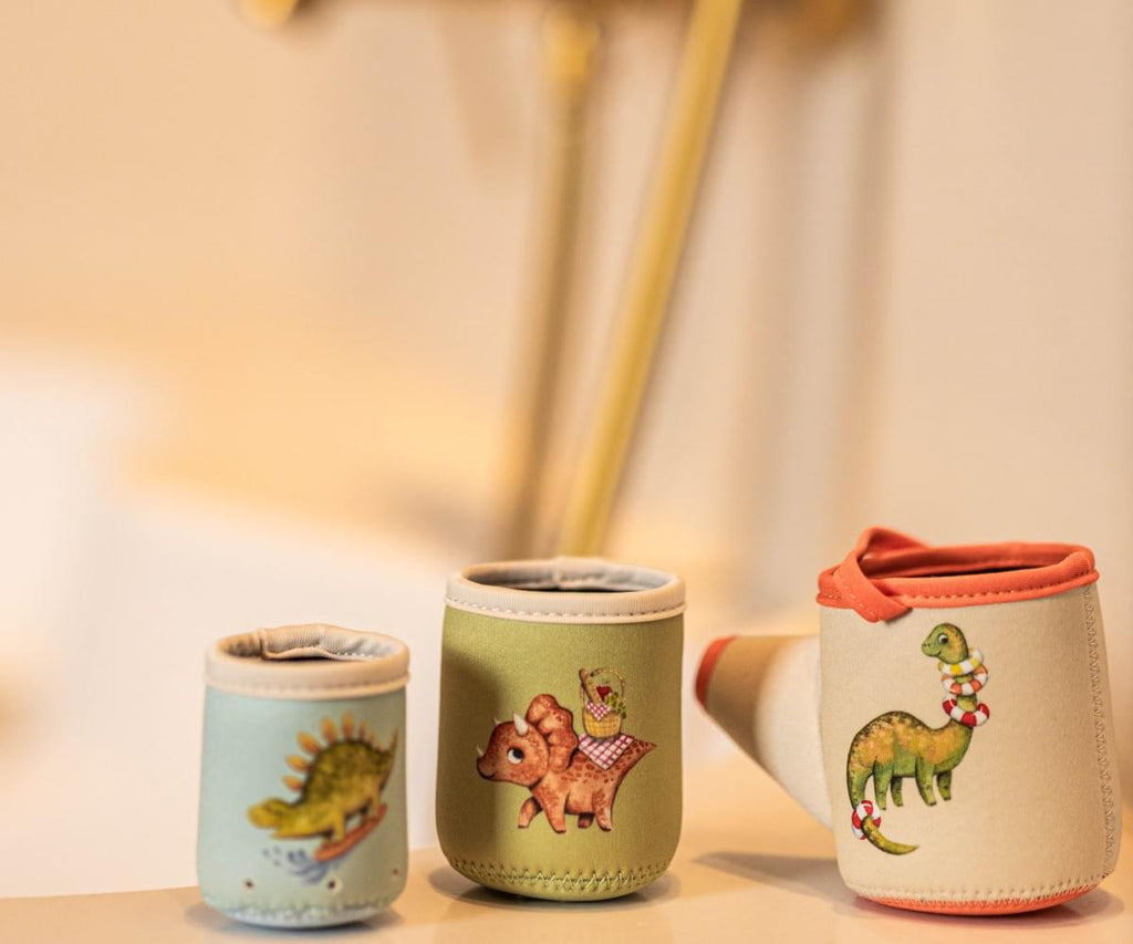 Παιχνίδι Μπάνιου Filibabba Dino Activity Cups