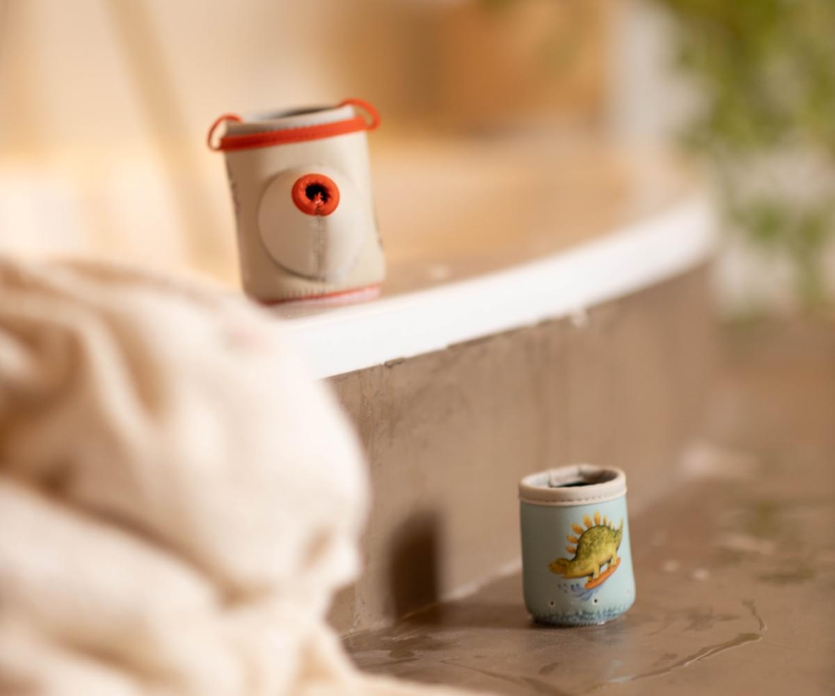Παιχνίδι Μπάνιου Filibabba Dino Activity Cups