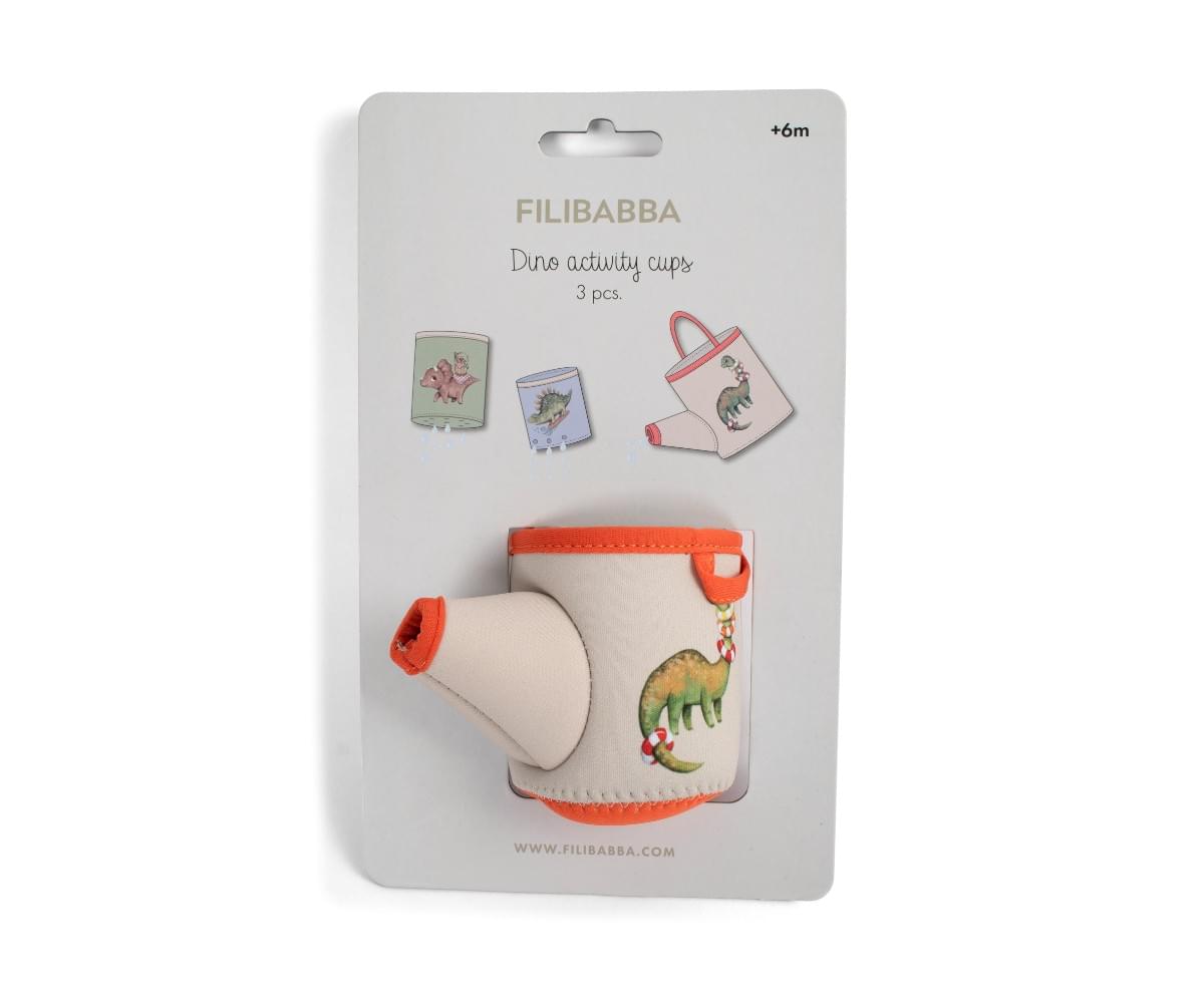 Παιχνίδι Μπάνιου Filibabba Dino Activity Cups