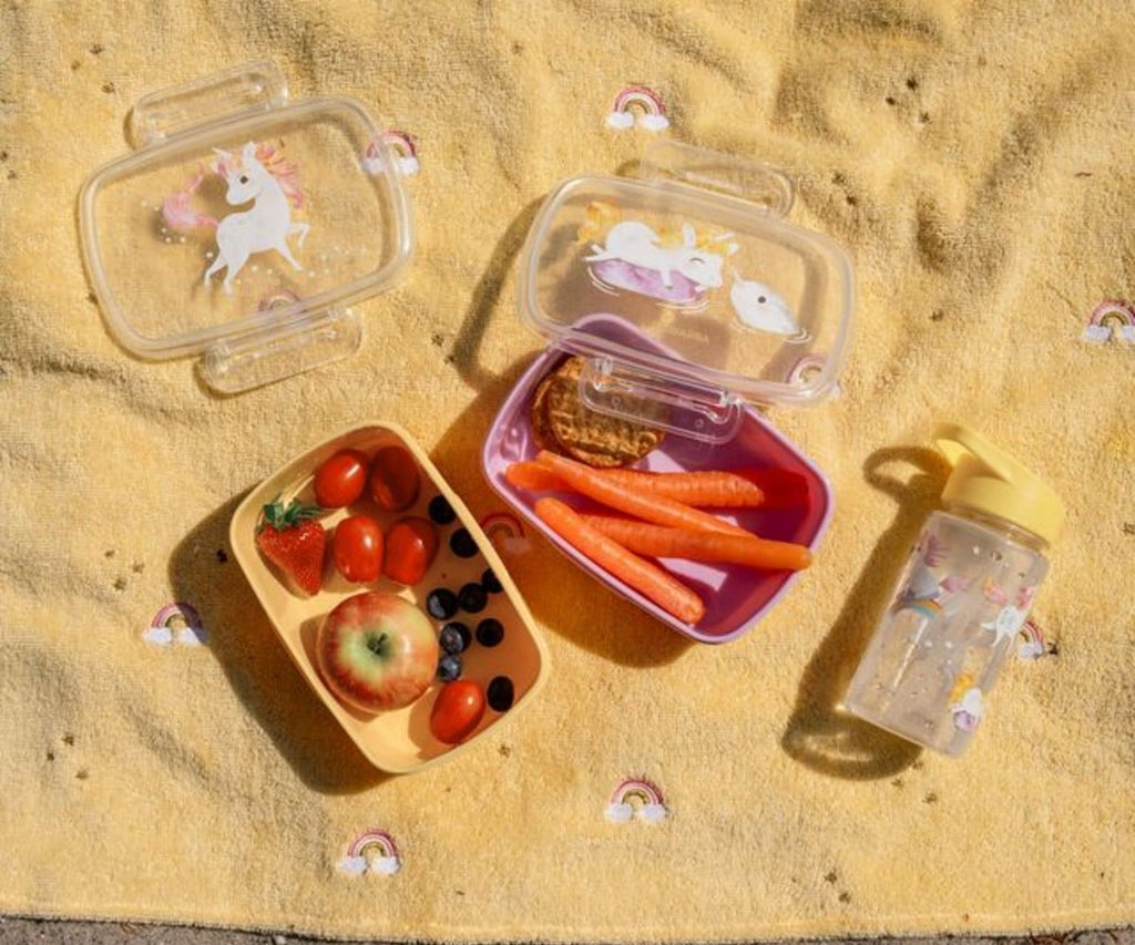 Filibabba Δοχεία Φαγητού 2 Pack Unicorn Shores