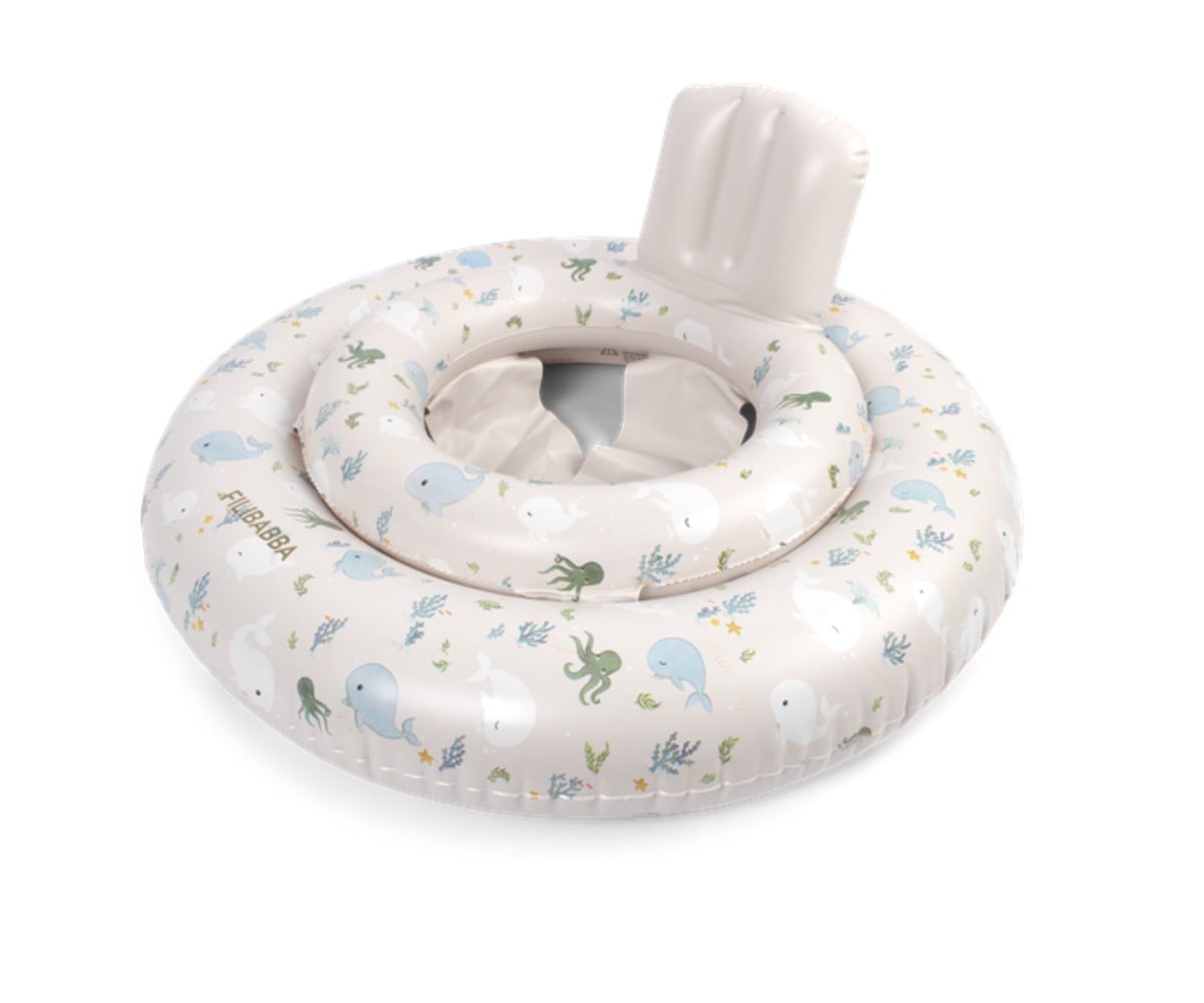 Filibabba Swim Baby Ring Christian’s Whale Tales