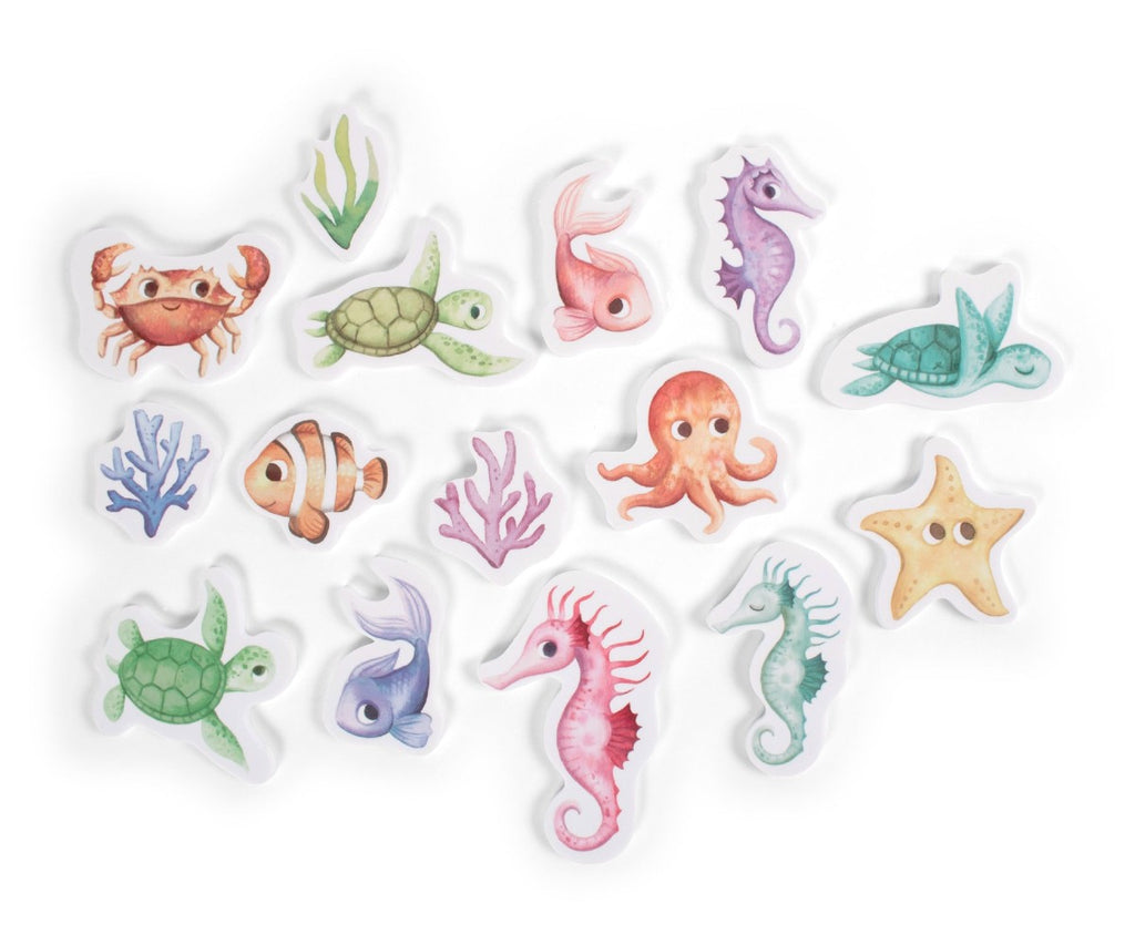 FILIBABBA FOAM BATH TOYS UNDER THE SEA