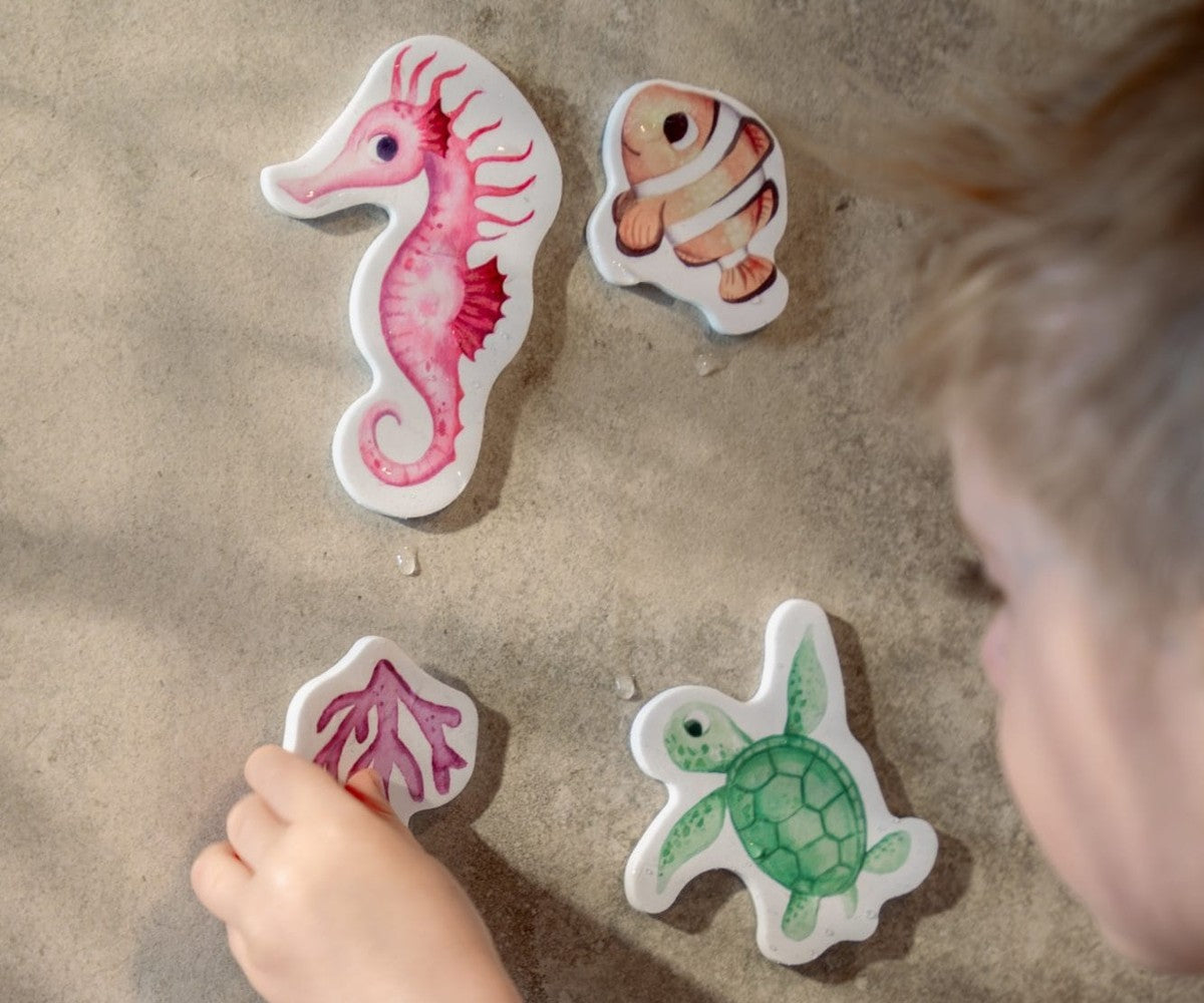 FILIBABBA FOAM BATH TOYS UNDER THE SEA