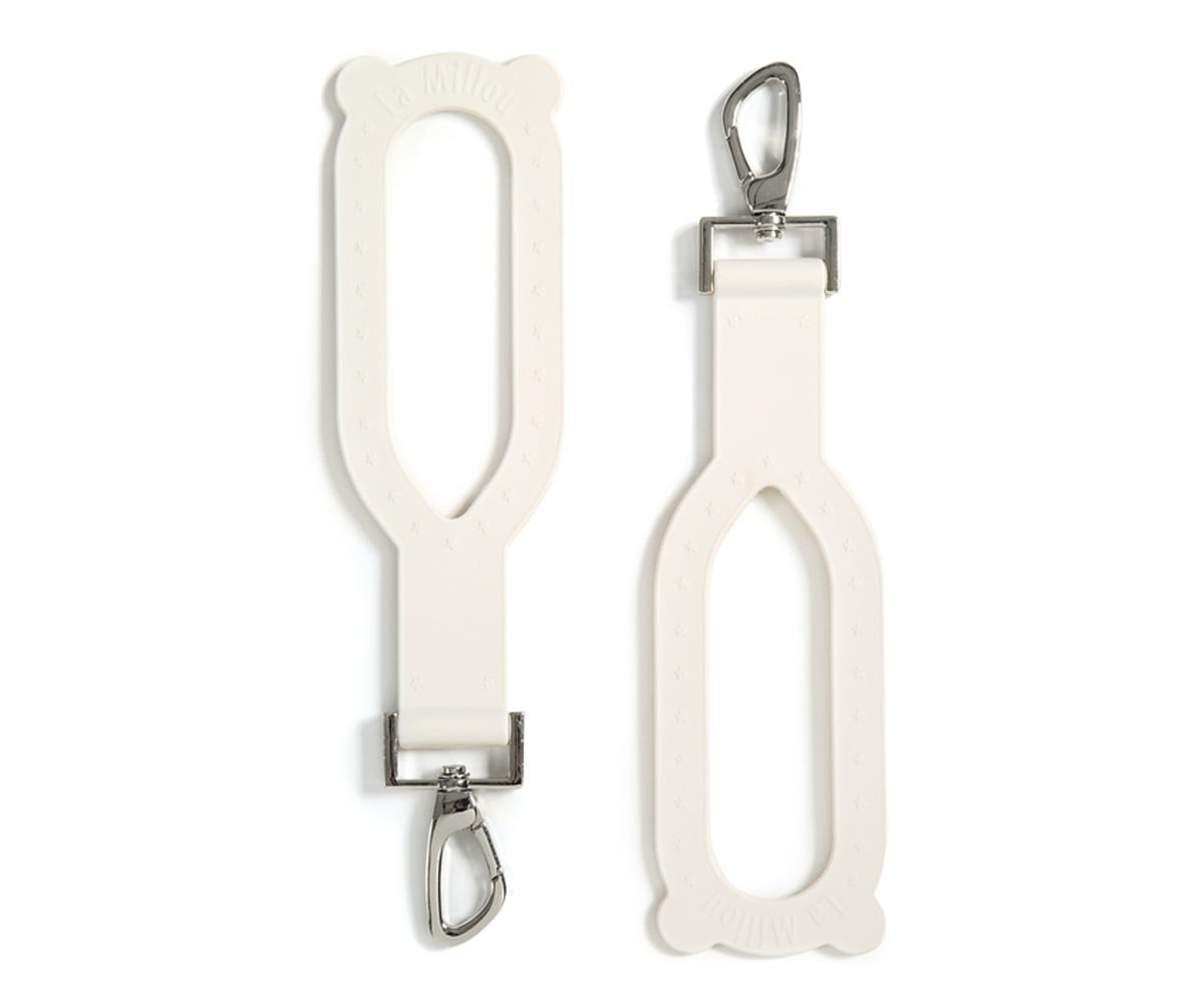 La Millou Hangers White – Silver