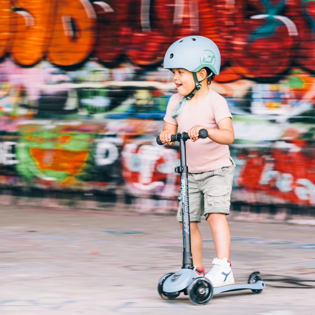 Scoot and Ride Παιδικό πατίνι HighWayKick 3 Led Steel
