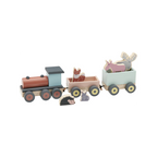 KIDS CONCEPT Ξύλινο συρόμενο τρενάκι Edvin (πολύχρωμο)