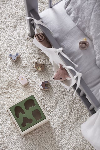 KIDS CONCEPT Ξύλινο παιχνίδι ταξινόμησης σχημάτων με ζωάκια Edvin