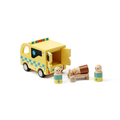 KIDS CONCEPT Ξύλινο ασθενοφόρο AIDEN