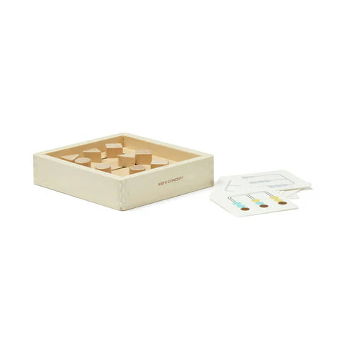 KIDS CONCEPT Ξύλινο παιχνίδι ταξινόμησης σχημάτων και χρωμάτων