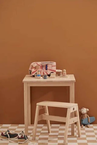 KIDS CONCEPT Ξύλινο βανάκι-τροχόσπιτο AIDEN