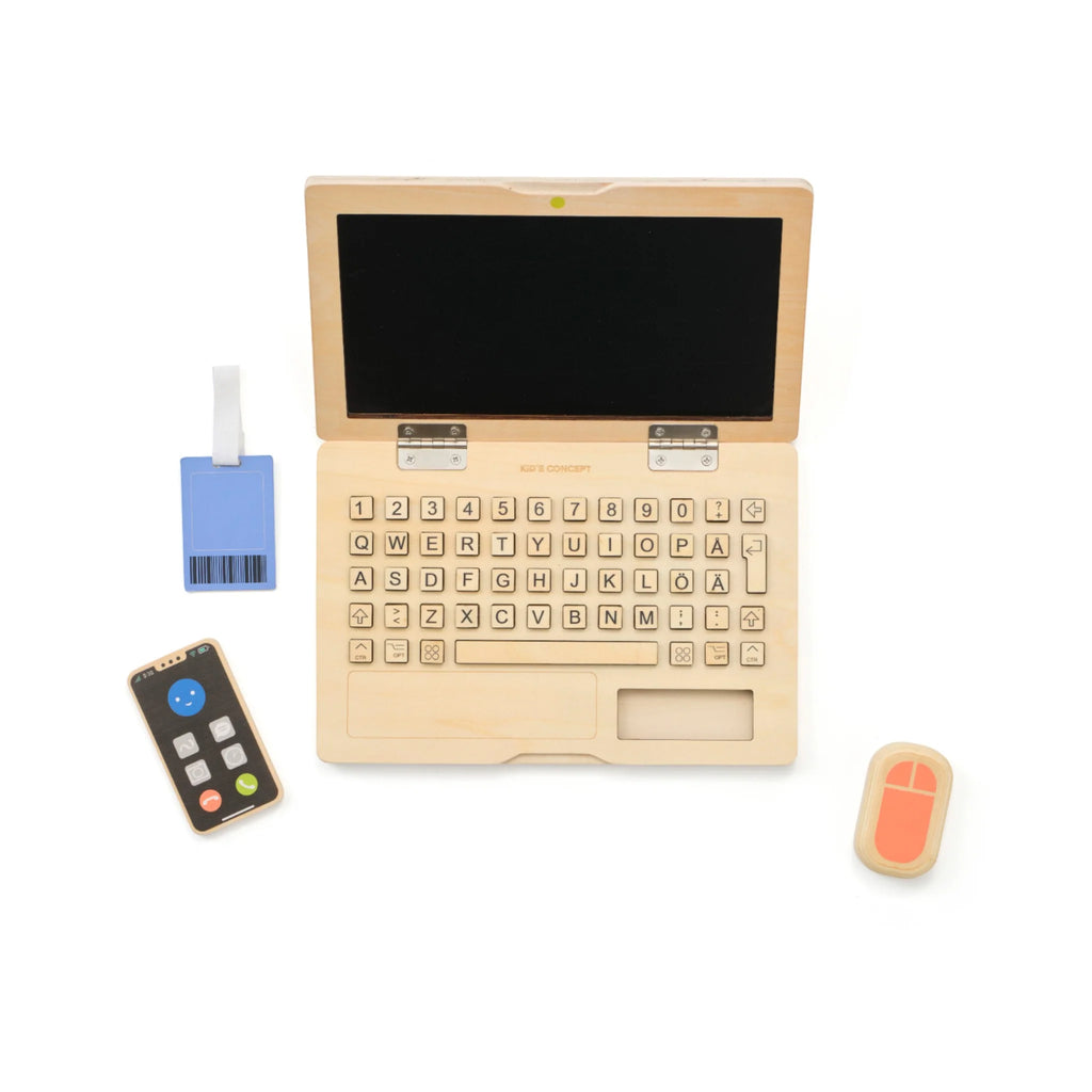 KIDS CONCEPT Σετ γραφείου - Φορητός υπολογιστής KID’S HUB