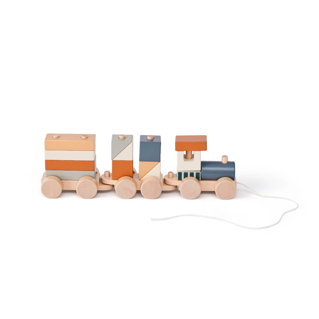 KIDS CONCEPT Ξύλινο τρενάκι με τουβλάκια ταξινόμησης