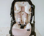 La Millou Jersey Seat Belt Cover Ballerine Velvet Sand