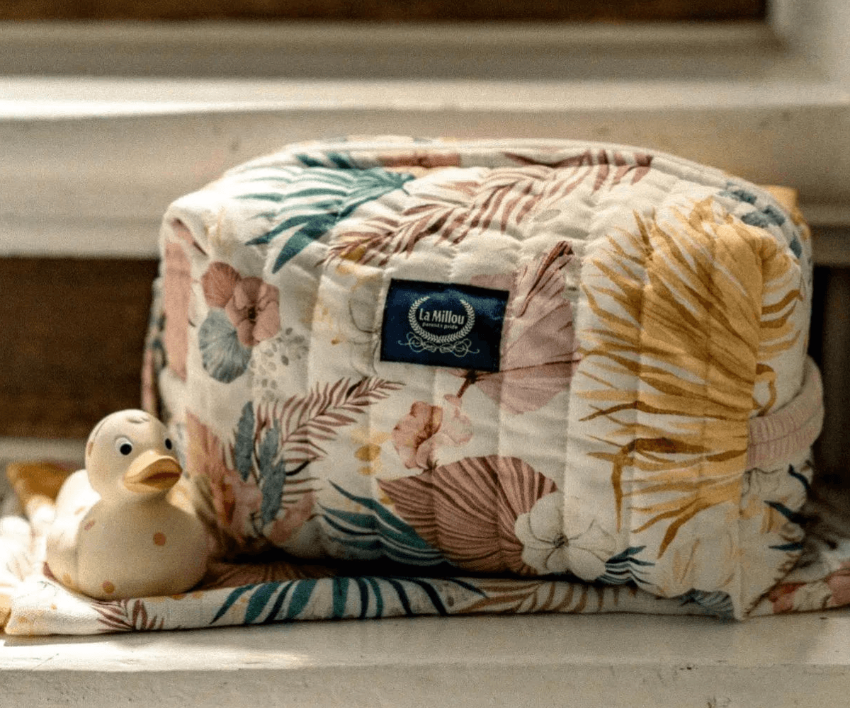 La Millou Mollet Quilted Cosmetic Bag – Mom Cherie – Rafaello