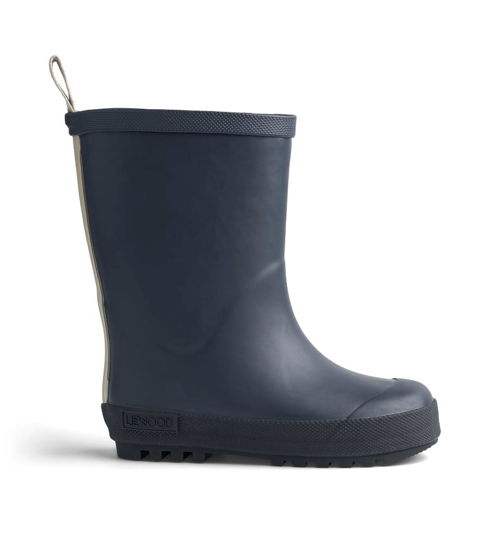 Αδιάβροχες Μπότες Με Γούνα Liewood Mason Midnight navy / Black mix