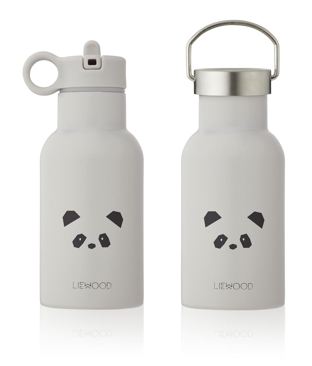 Παγούρι Θερμός Liewood Anker Panda light grey