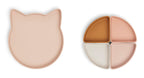Διαχωριστικό Πιάτο Σιλικόνης Cat rose multi mix Liewood
