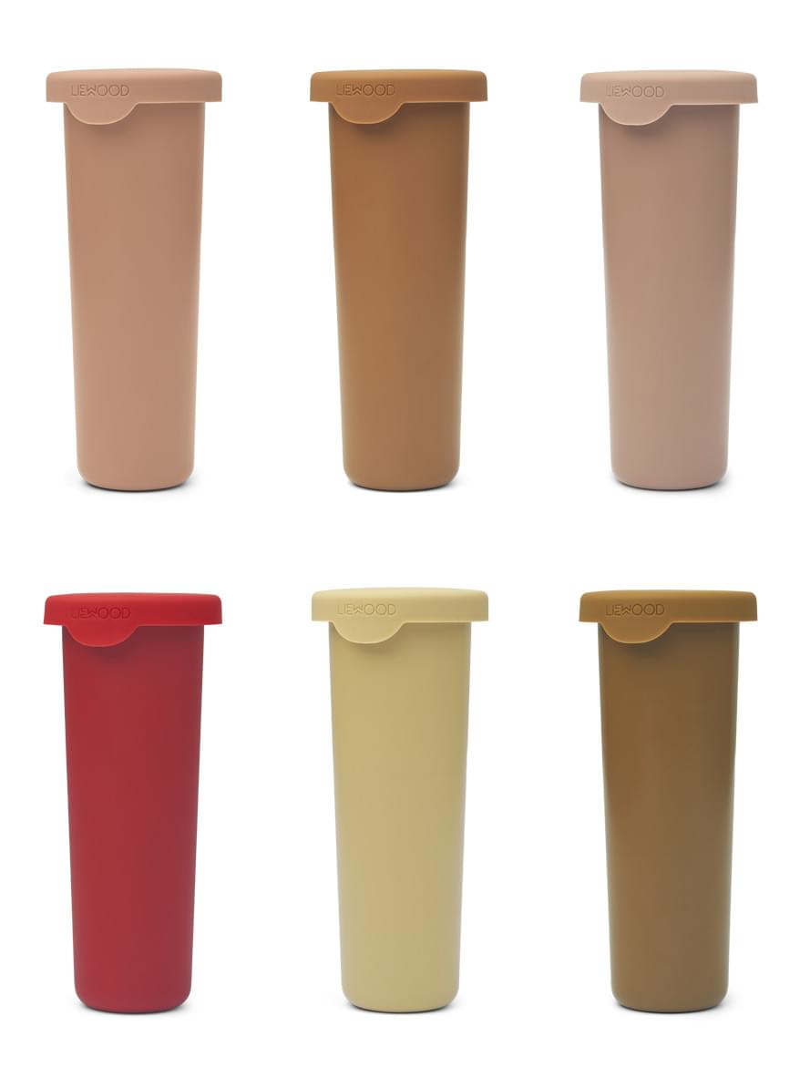 Ανοξείδωτες Θήκες Γρανίτας Liewood Gianni Rose 6-pack