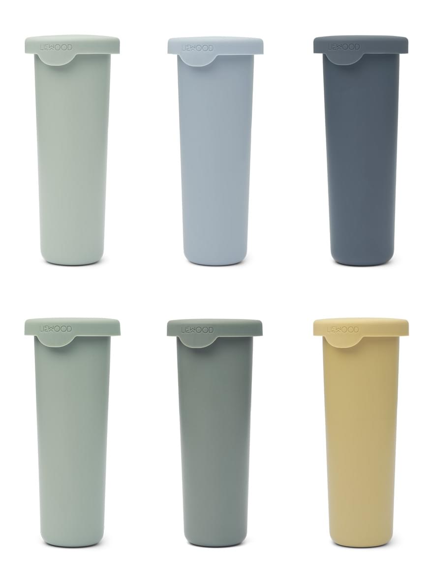 Ανοξείδωτες Θήκες Γρανίτας Liewood Gianni Blue 6-pack