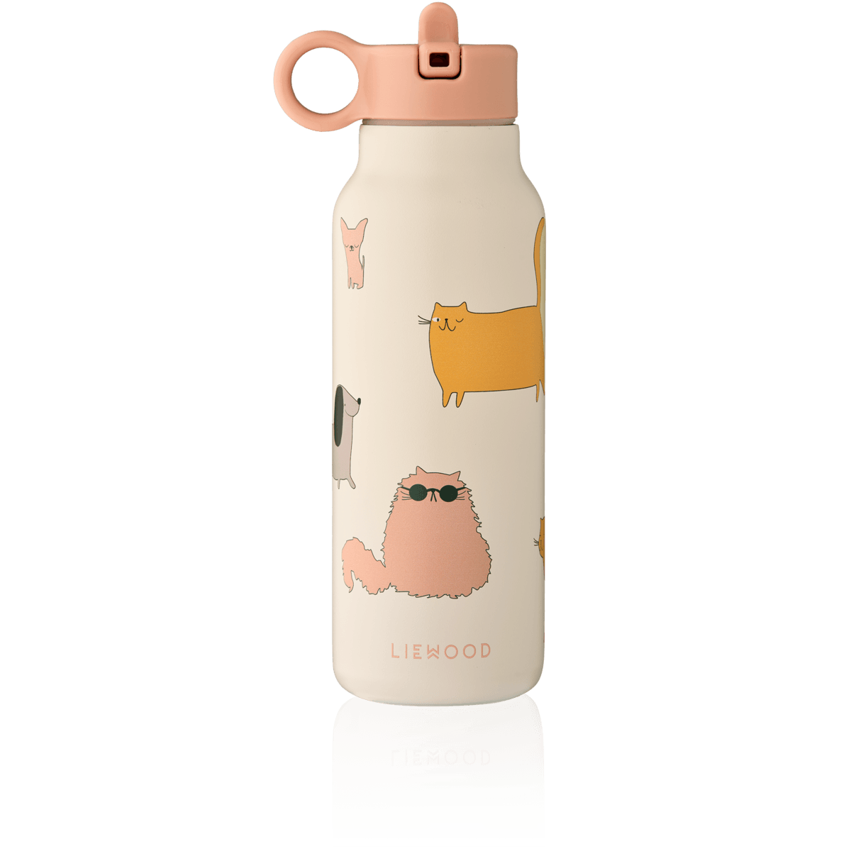 Παγούρι Θερμός Falk 350ml Liewood Cats and Dogs