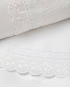 Λαδόπανα Βάπτισης Lina Baby Broderie Anglaise