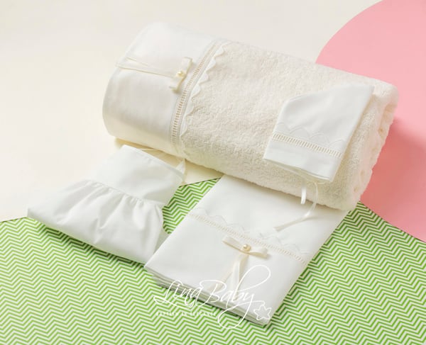 Λαδόπανα Βάπτισης Lina Baby Linea