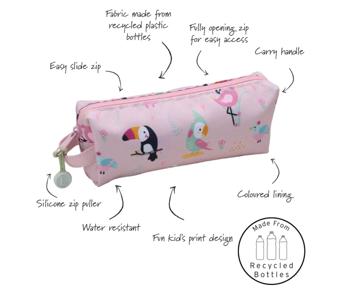 Little Lund Pencil Case Birds