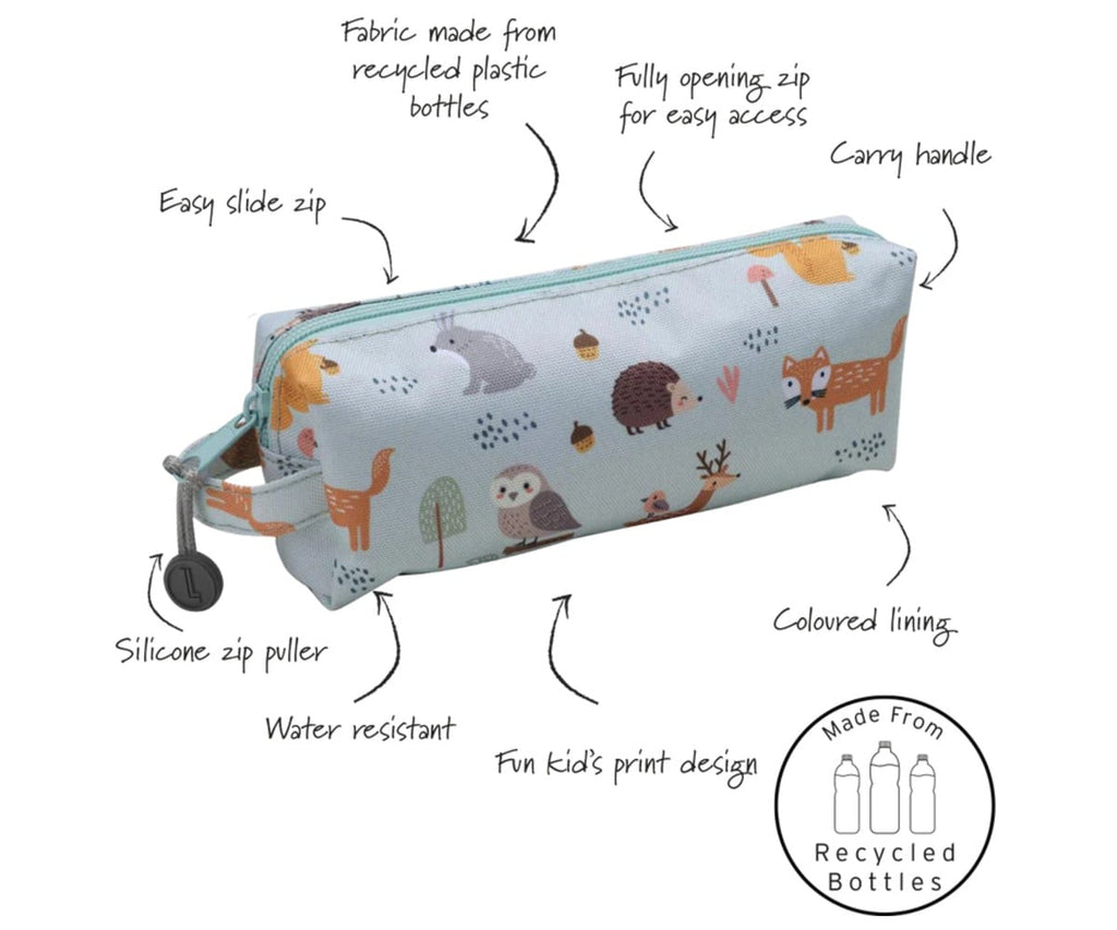 Little Lund Pencil Case Woodland