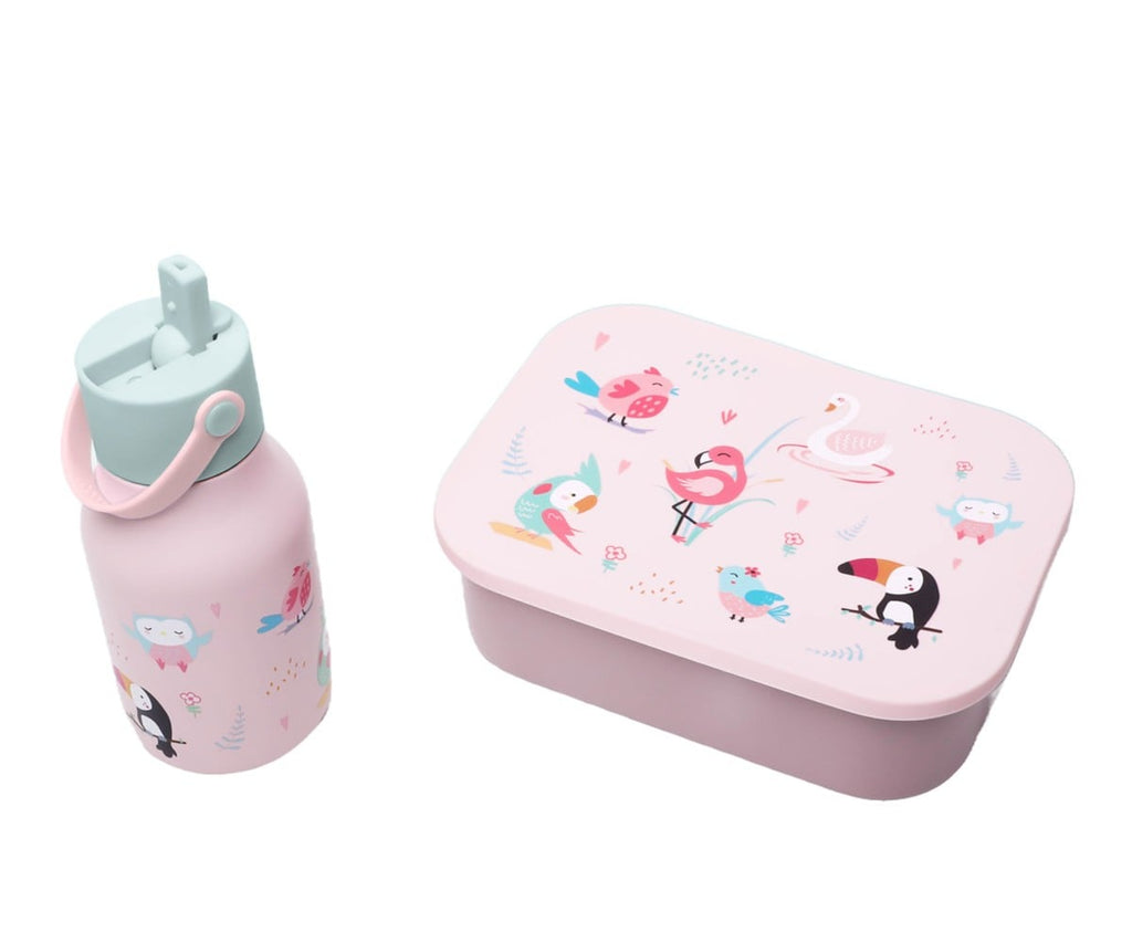 Little Lund Lunch Box 1200ml Birds