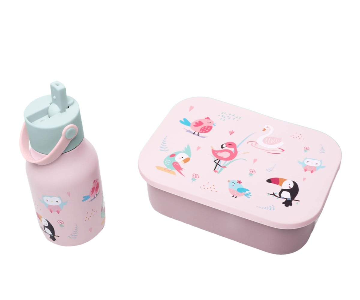 Little Lund Lunch Box 1200ml Birds