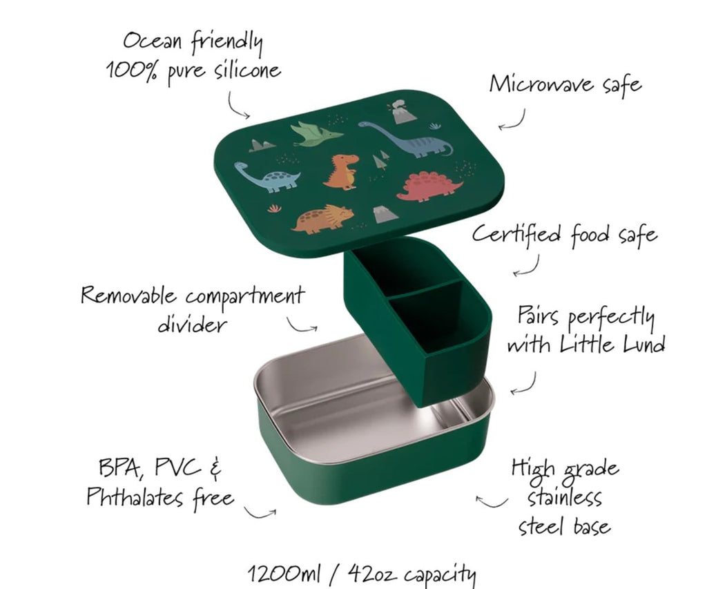 Little Lund Lunch Box 1200ml Dino