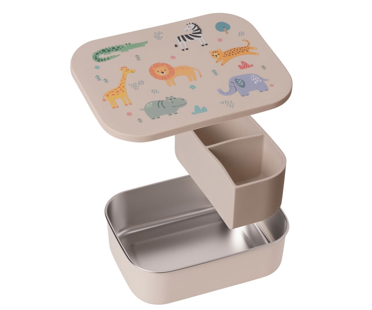 Little Lund Lunch Box 1200ml Safari