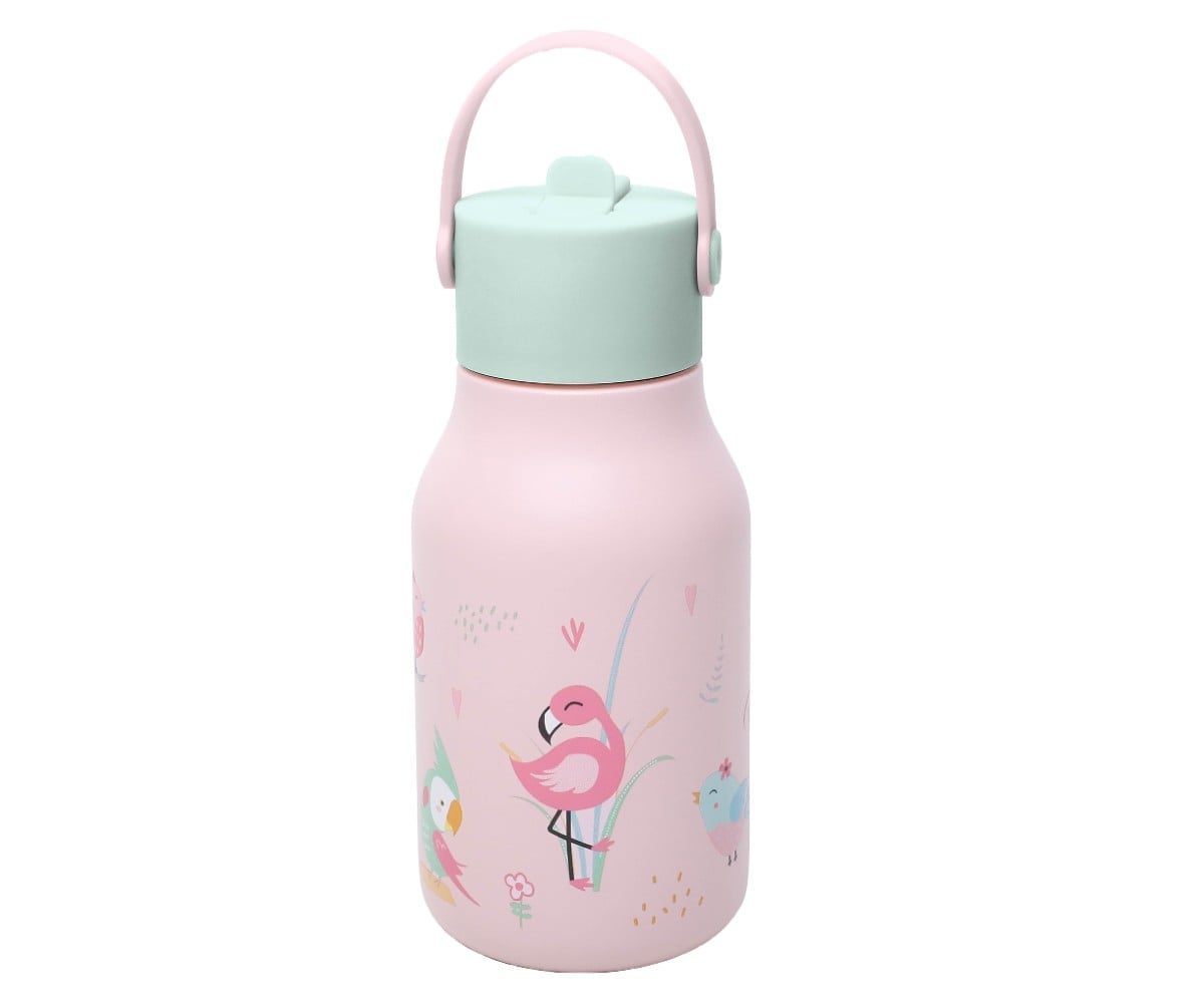 Little Lund Water Bottle 400ml Birds
